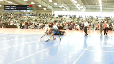 145 lbs Consi Of 64 #2 - Robert Perez, CT vs Tyquez Wells, NC