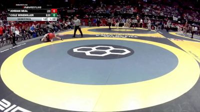 D3-144 lbs Semifinal - Jordan Neal, Lima C.c. vs Cole Winemiller, Graham Local