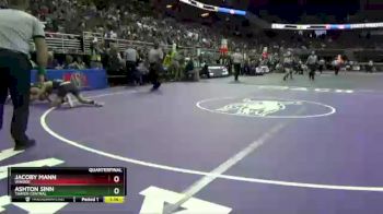 Quarterfinal - Jacoby Mann, Winside vs Ashton Sinn, Thayer Central