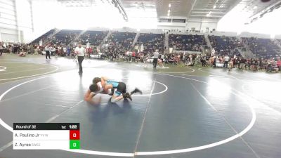 132 lbs Round Of 32 - Arthur Paulino Jr, YV Wrestling vs Zaban Ayres, Sweetland Misfits