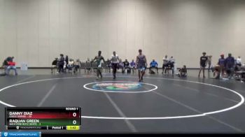 163 lbs Round 1 (6 Team) - Danny Diaz, Eagle Empire vs Raquan Green, Backyard Boyz White