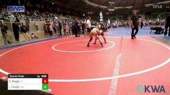 75 lbs Quarterfinal - Owen Boggs, Cleveland Takedown vs Liam Foster, Warner Eagles Youth Wrestling