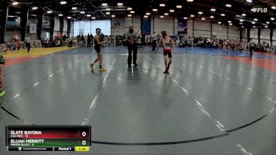 84 lbs Rd# 4- 2:00pm Friday Final Pool - Slate Bayona, Cali Red vs Elijah Merritt, Minion Black