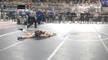 100 lbs 3rd Place Match - Aniyah Whayne, Osceola (Kissimmee) vs Sayuri Caceres, Lincoln