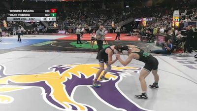Champ. Round 1 - Brenden Bolling, Pierce vs Cade Pribnow, Bergan Catholic
