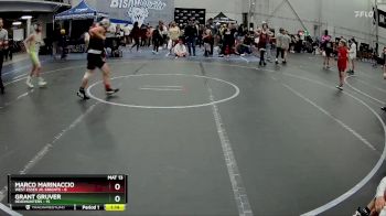 92 lbs Placement (4 Team) - Marco Marinaccio, West Essex Jr. Knights vs Grant Gruver, Headhunters