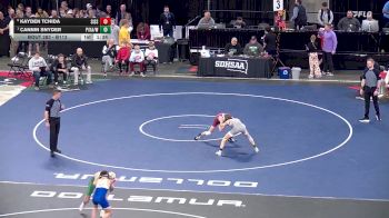 Semifinal - Cannin Snyder, Philip/Kadoka Area/Wall vs Kayden Tchida, Sisseton
