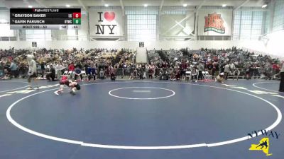 50 lbs Quarterfinal - Gavin Pakusch, Brockport Youth Wrestling Club vs Grayson Baker, 518 Grapplers