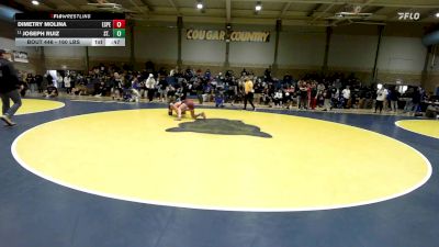 160 lbs Consi Of 16 #1 - Dimetry Molina, Esperanza vs Joseph Ruiz, St. Peter`s Prep (NJ)