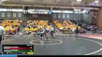 184 lbs Cons. Semi - Jovaun Johnson, UNC Pembroke vs Armando Acosta, Newberry