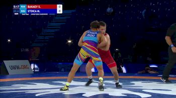 63 kg Semifinal - Said Khusein Bakaev, RUS vs Manuel Stoica, ROU