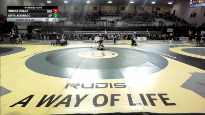 107 lbs Consi Of 8 #2 - Sophia Zhang, St. Paul's School (NH) vs Maya Alvarado, Lake Highland Prep