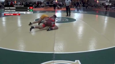 149 lbs Champ. Round 1 - Hayden Kuhn, Ashland University vs Aidan Torres, Indiana