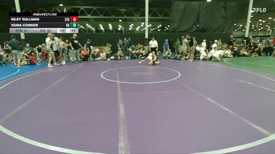 64 lbs Round 2 (6 Team) - Riley Rollman, Steller Trained Bossk vs Vaira Connor, Keystone Krush