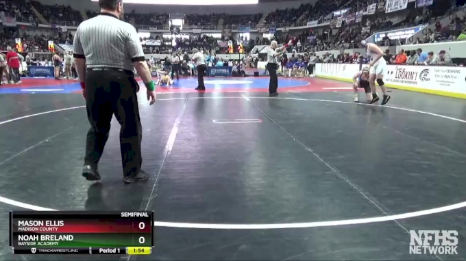 1A-4A 195 Semifinal - Mason Ellis, Madison County vs Noah Breland ...