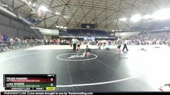 92 lbs Champ. Round 1 - Truen Madden, Gig Harbor Grizzlies Wrestling Club vs Luke Rogers, Gig Harbor Grizzlies Wrestling Club
