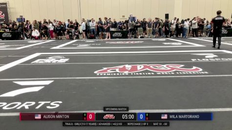 Alison Minton vs Mila Martorano 2025 ADCC Orlando Open/Youth Trials