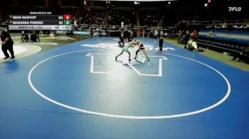 114 lbs Cons. Round 1 - Maranda Pineiro, Bellport-11 vs Iman Maroof, Scarsdale-1