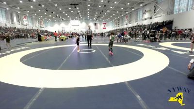 58 lbs Cons. Round 3 - Hunter Skinner, Camden Youth Wrestling vs Kyle Aldycki, Club Not Listed