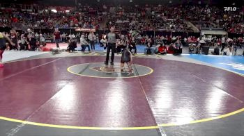 100 lbs Champ. Round 1 - Maliya Halpin, Borah vs Macki Winkles, Tri-Valley