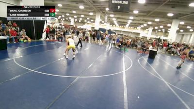 138 lbs Cons. Sub-semis - Dane Johansen, Utah vs Lane Monroe, Utah