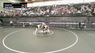 4A 215 lbs Champ. Round 1 - Isaac Mcgee, Mt View vs Tenari Teo, Pine View