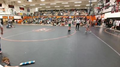 132-138 lbs Round 3 - Stevie French, Cody Middle School vs Rowyn Havens, Lander Middle School