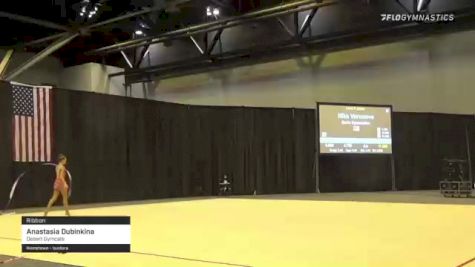 Anastasia Dubinkina - Ribbon, Desert Gymcats - 2021 USA Gymnastics Championships