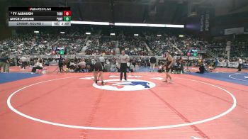 3A-150 lbs Champ. Round 1 - Jayce Lejeune, Powell vs Ty Albaugh, Torrington