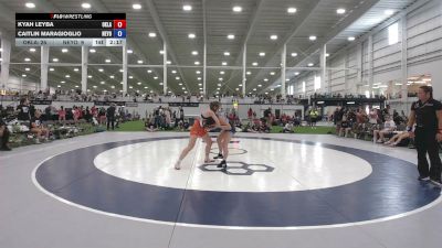 135 lbs Kyah Leyba, Oklahoma J vs Caitlin Maragioglio, New York