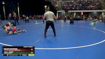 90 lbs Champ. Round 1 - Finn Jones, High Altitude vs Kilian Kaufman, Victory School Of Wrestling