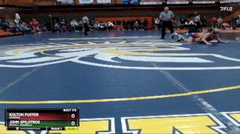 152 lbs Cons. Round 4 - John Spilotros, McCall- Donnelly vs Kolton Foster, Gooding