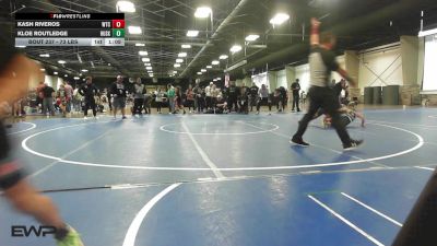 73 lbs Rr Rnd 5 - Kash Riveros, Wtc vs Kloe Routledge, Husky Wrestling Club