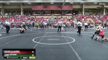 76 lbs Quarterfinal - Jaxen Pruner, Triumph vs Colton Claassen, Hugoton Wrestling Club