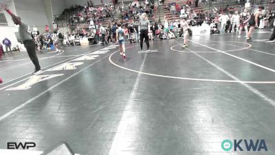 64 lbs Semifinal - Weston Myers, Keystone Kids Wrestling Club vs Kyson Barnett, Morris Wrestling Association