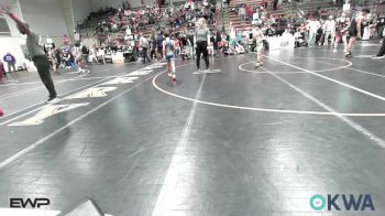 64 lbs Semifinal - Weston Myers, Keystone Kids Wrestling Club vs Kyson Barnett, Morris Wrestling Association