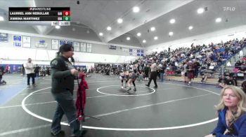 115 lbs Cons. Round 2 - Laurrel Ann Rebullar, Gahr vs Ximena Martinez, Orange
