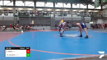 140-148 lbs Cons. Round 3 - Nate Sanders, Shelbyville Junior Wrestling C vs Corbin Ragle, Gibson City M-S