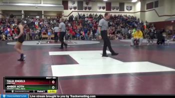 97-101 lbs 1st Place Match - Amber Hoth, Waverly-Shell Rock vs Talia Engels, Linn-Mar