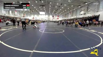 50 lbs Semifinal - Juniper Beardsley, Divas Of Destruction Wrestling Club vs Norah White, Malone Youth Wrestling Club