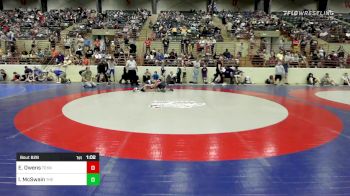 95 lbs Quarterfinal - Evan Owens, Teknique Wrestling vs Isaiah McSwain, The Grind Wrestling Club