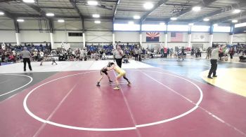 69 lbs Rr Rnd 3 - Isaiah Baca, New Mexico Bad Boyz vs Maxim Litvinov, Layne Wrestling