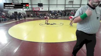 126 lbs Champ. Round 1 - Dilyn Pentz, Morgan vs Kage Bunker, Delta