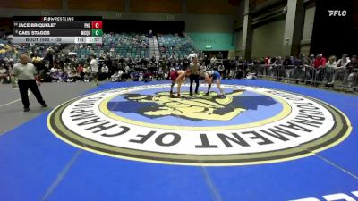 138 lbs 3rd Place Match - Cael Staggs, Mcqueen vs Jace Briquelet, Perry