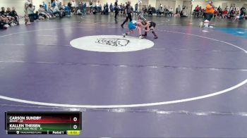 93 lbs Finals (8 Team) - Carson Sundby, BHVPP vs Kallen Theisen, NYM (New York Mills)