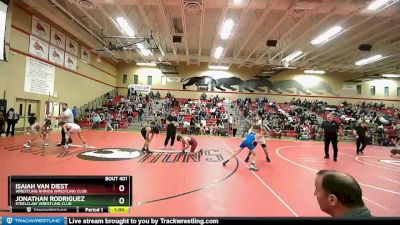 125 lbs Cons. Round 1 - Isaiah Van Diest, Wrestling Rhinos Wrestling Club vs Jonathan Rodriguez, Steelclaw Wrestling Club