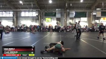 80 lbs Round 2 - Cole Rebels, Terps Xtreme vs Tyler Verceles, Team Germantown