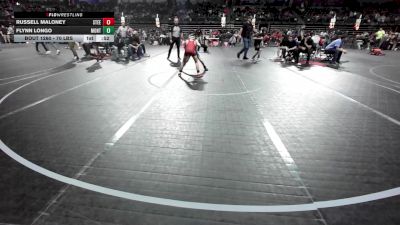 70 lbs Quarterfinal - Russell Maloney, Steel Valley Renegades vs Flynn Longo, Montville