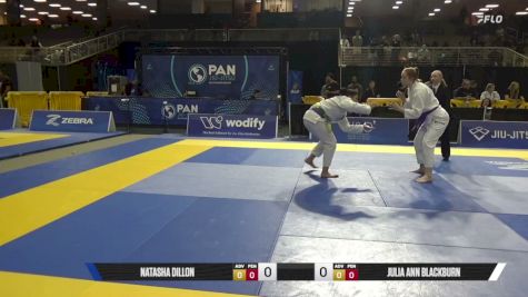 Julia Ann Blackburn vs Natasha Dillon 2026 Pan Jiu Jitsu IBJJF Championship