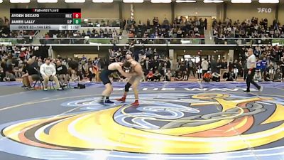 144 lbs Round Of 32 - Ayden Decato, Noble vs James Lally, Saint John's Prep